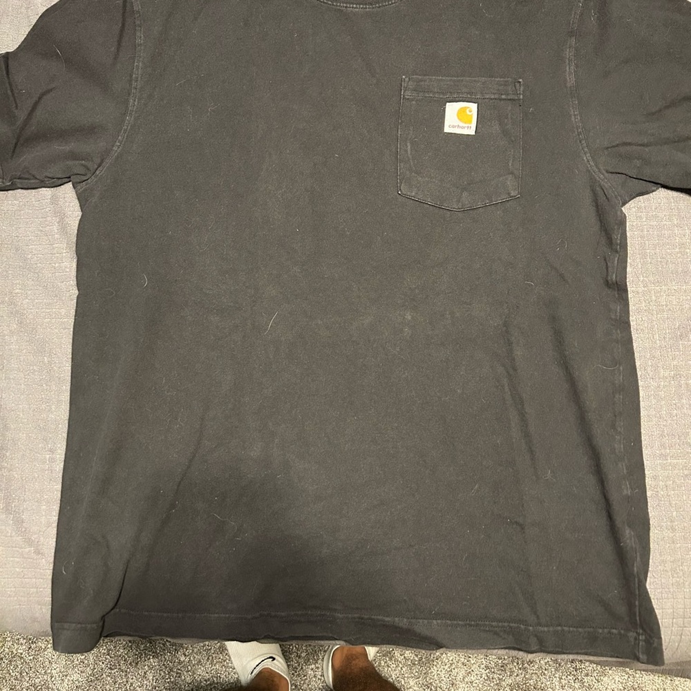 Carhartt Black Short Sleeve Tee Classic Crew Neck